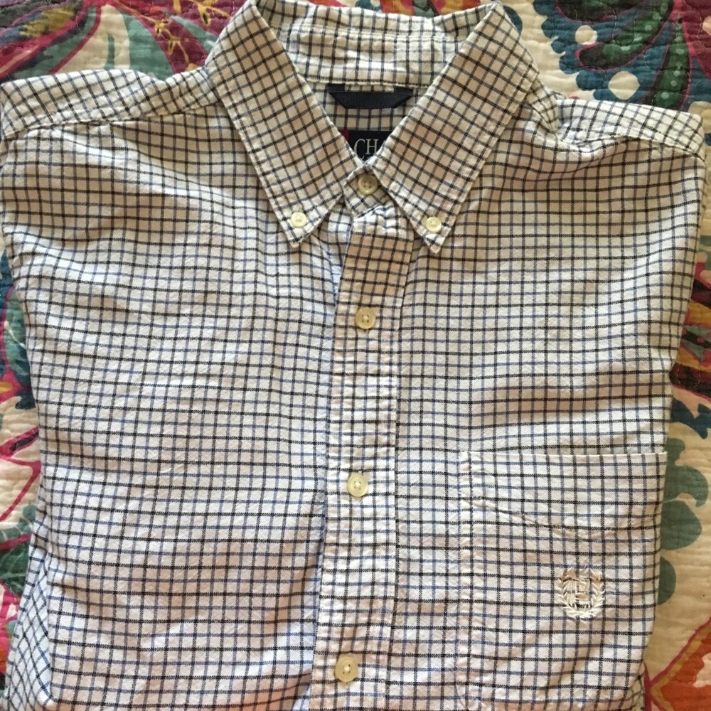 Men’s Chaps Long sleeve button down. Size: M